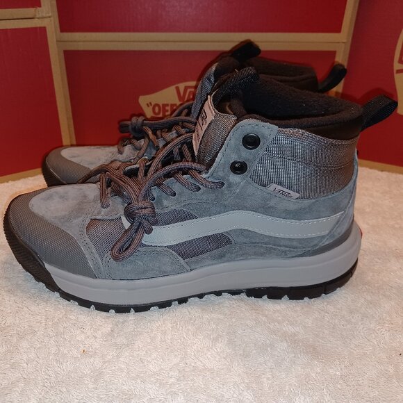 Vans Men's 6.5/Women's 8 UltraRange Exo MTE Hi Pewter/Black VN0A5KS5PWT - Picture 1 of 12